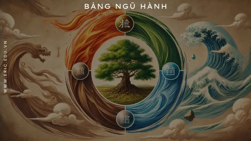 Bảng ngũ hành - Khám phá ngay về quy luật tương sinh tương khắc