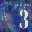 Con số chủ đạo 3 thể hiện điều gì trong thần số học?