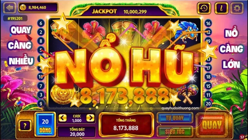  Người chơi thông minh sử dụng mẹo quay nổ hũ để tăng cơ hội trúng thưởng lớn.