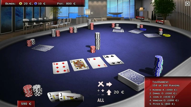 Luật chơi Poker tại casino Sunwin