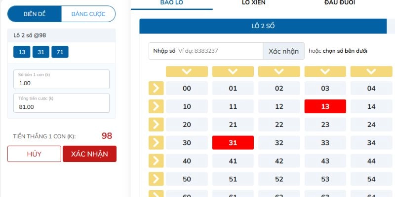 Tham gia cược xổ số tốc độ với tỷ lệ thưởng cao