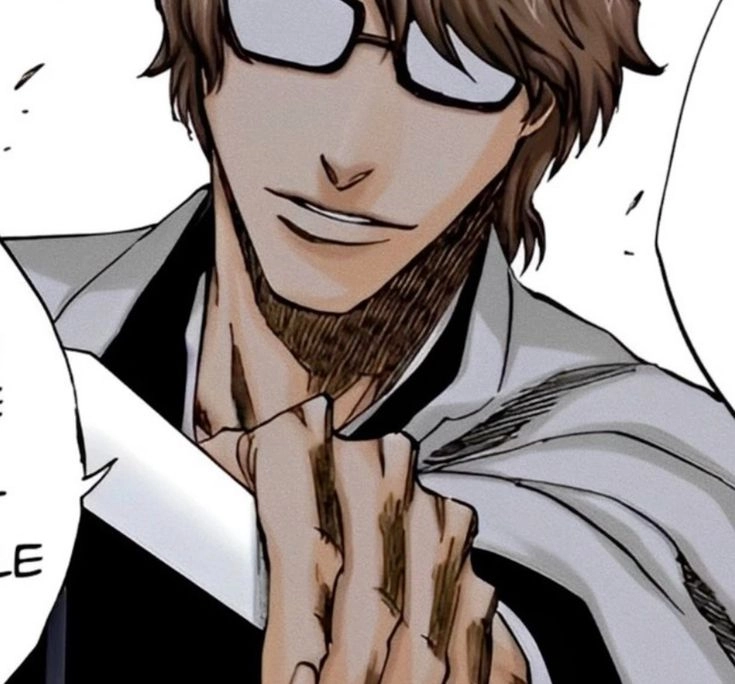 Aizen Sosuke captain đội trưởng đội 5 với bộ óc thiên tài