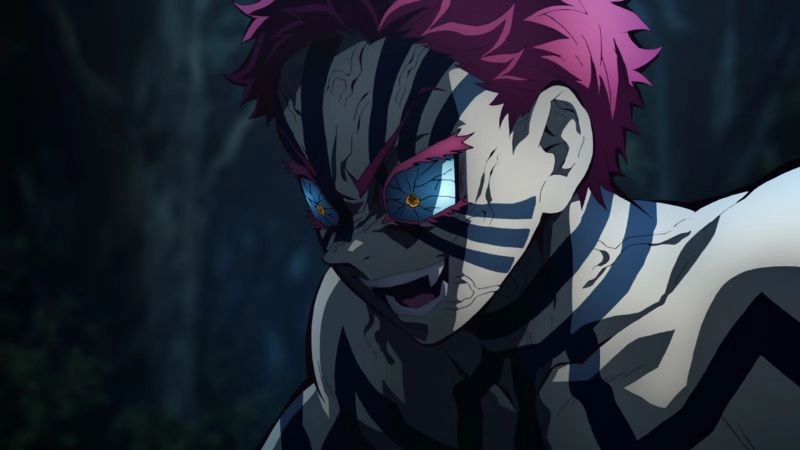 Akaza Demon Slayer Thượng Huyền Tam đầy uy lực