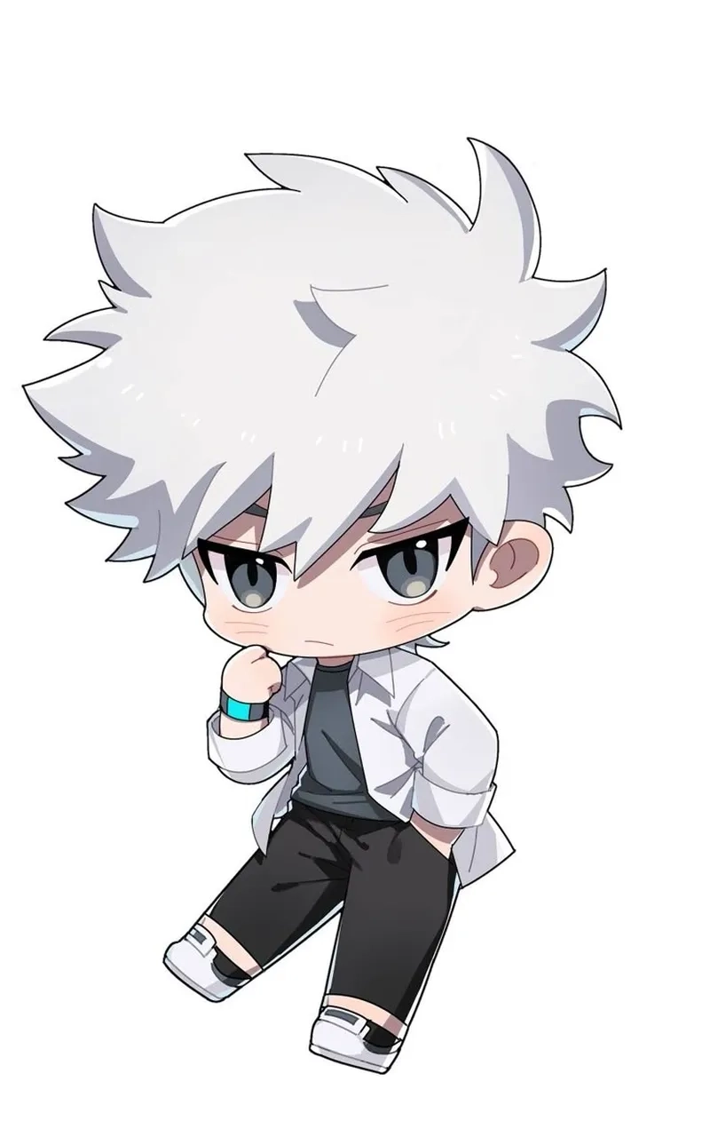 Chibi ngầu nam như bước ra từ thế giới siêu thực