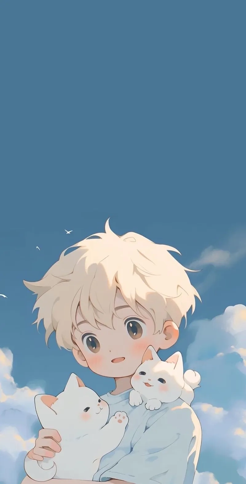 Ảnh chibi nam ngầu đẹp như poster hành động