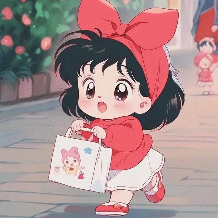 Hình ảnh anime chibi nữ cute nhẹ nhàng mà nổi bật