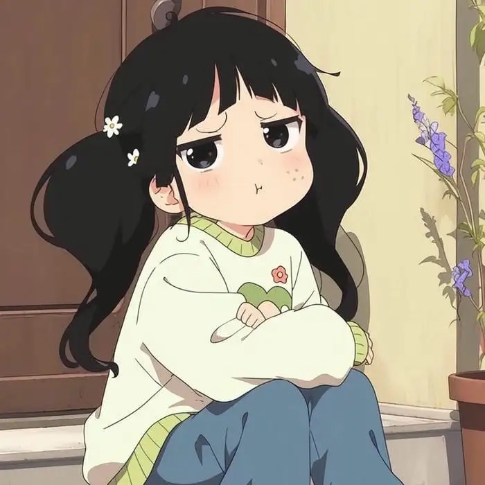 Ảnh anime nữ cute chibi đẹp đến nao lòng