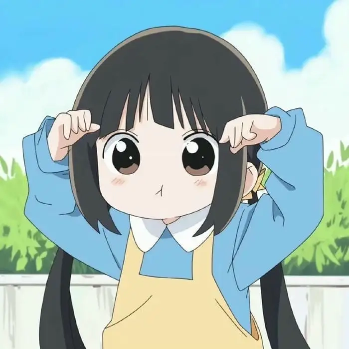Hình anime nữ chibi cute kết hợp nét truyền thống và hiện đại
