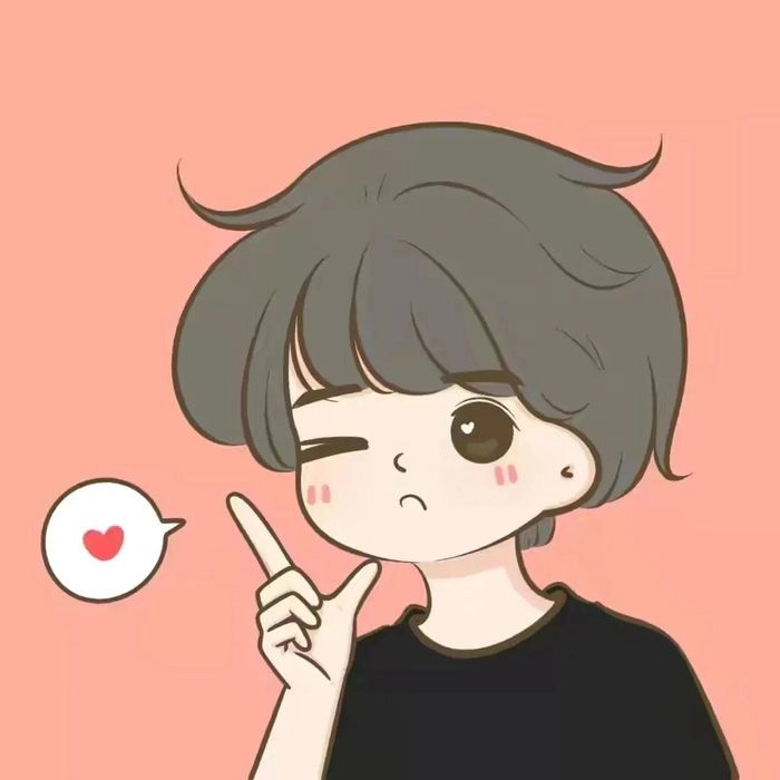 Ảnh cute đôi rực rỡ sắc màu tình yêu