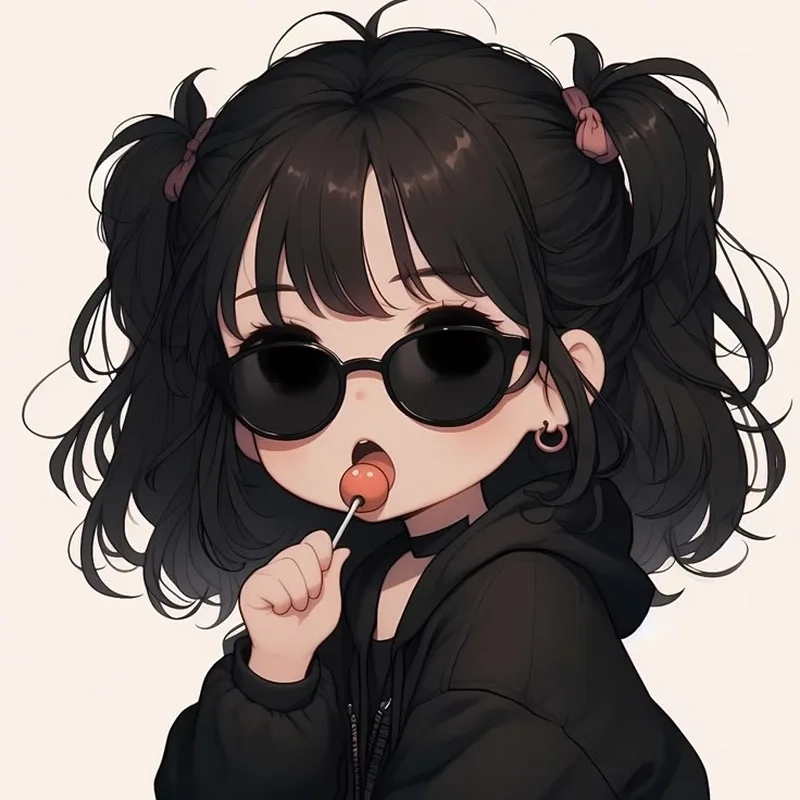 Chibi ngầu thần thái chất chơi không ai sánh kịp