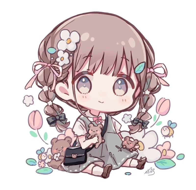 Ảnh chibi cool ngầu khiến tim ai cũng loạn nhịp