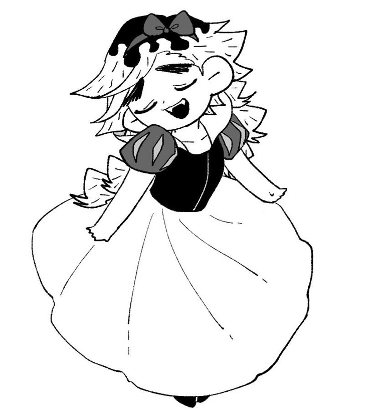 Ảnh Douma Chibi lạ mắt khiến ai nhìn cũng mê