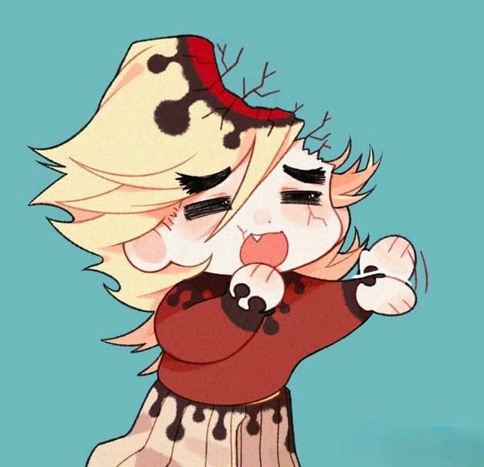 Douma Chibi Dibujo nghệ thuật đơn giản nhưng cuốn