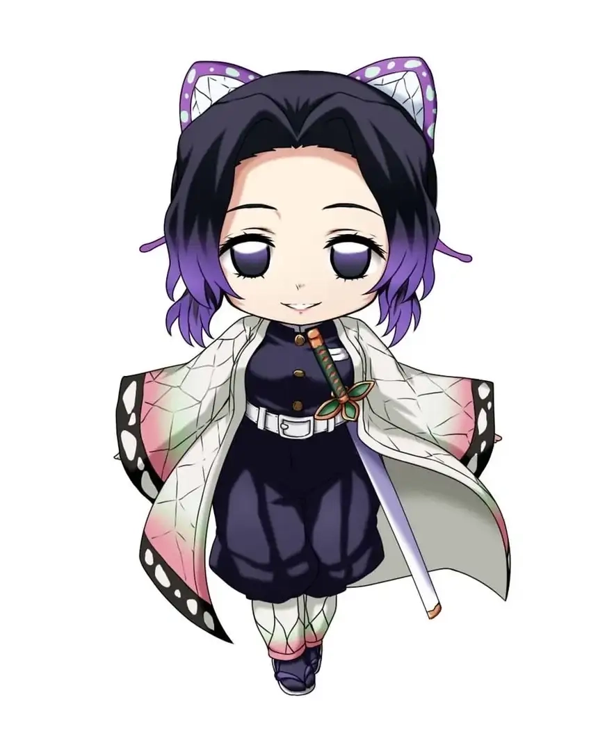 Shinobu Kocho Chibi mềm mại nhưng đầy bản lĩnh