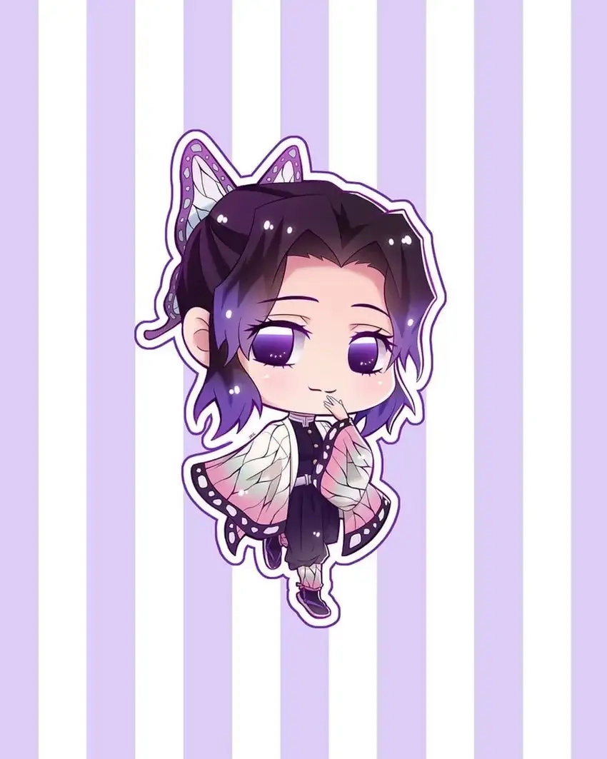 Avatar Shinobu Chibi cá tính nhẹ nhàng rất riêng