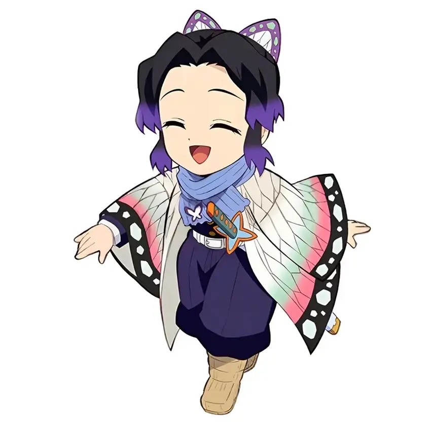 Shinobu Chibi Manga mềm mại nhưng không yếu đuối