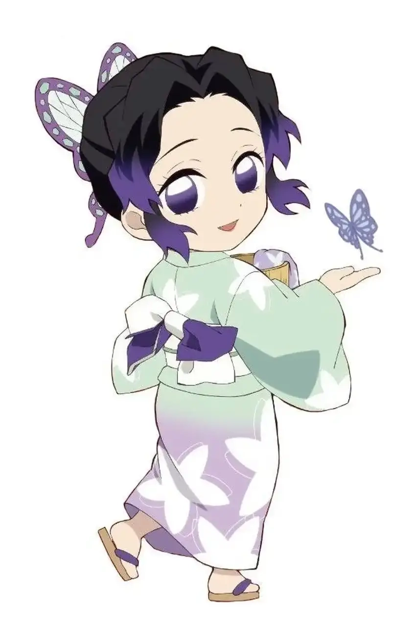 Shinobu Chibi Icons đẹp xinh dùng cho mọi nền