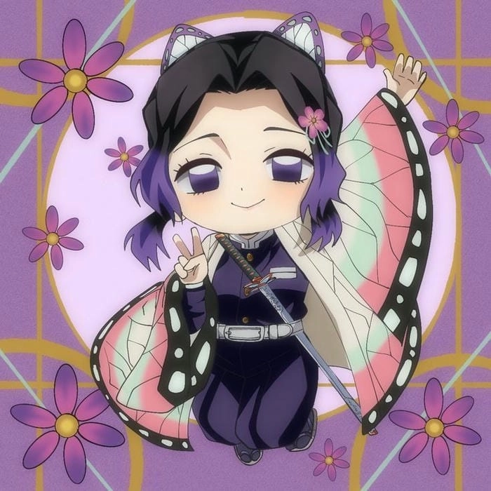 Anime Chibi Cute Shinobu Chibi ngọt ngào hết nấc