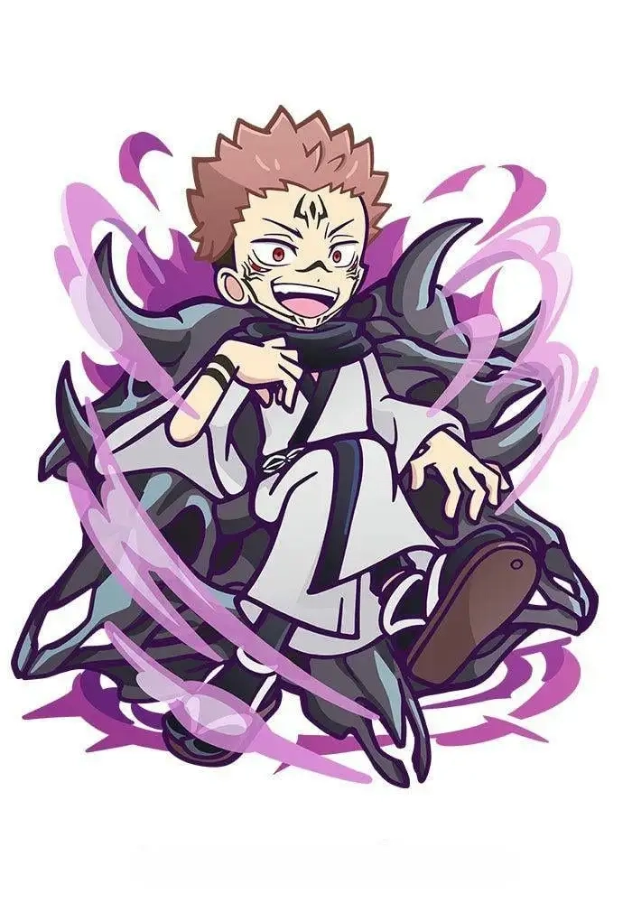 Sukuna chibi manga phong cách truyện tranh Nhật