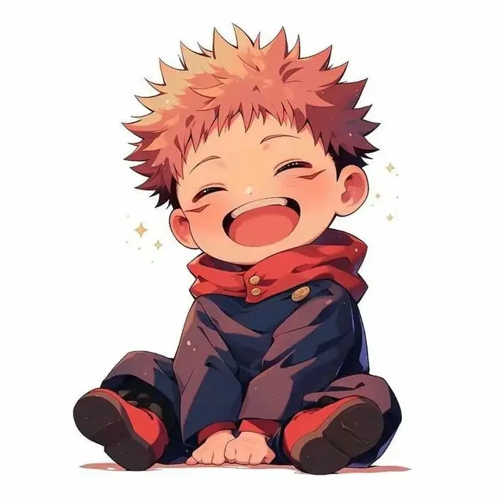 Anime Sukuna chibi cute biểu cảm sinh động