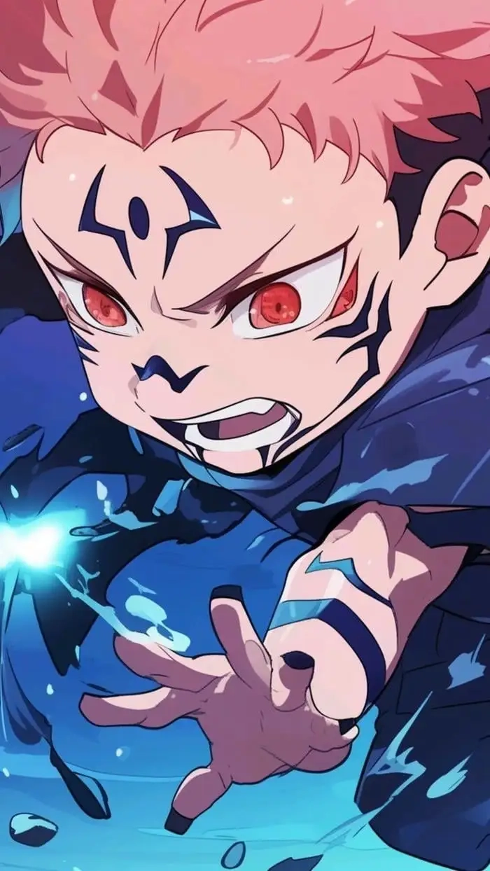 Cách vẽ Sukuna chibi chi tiết cho người mới