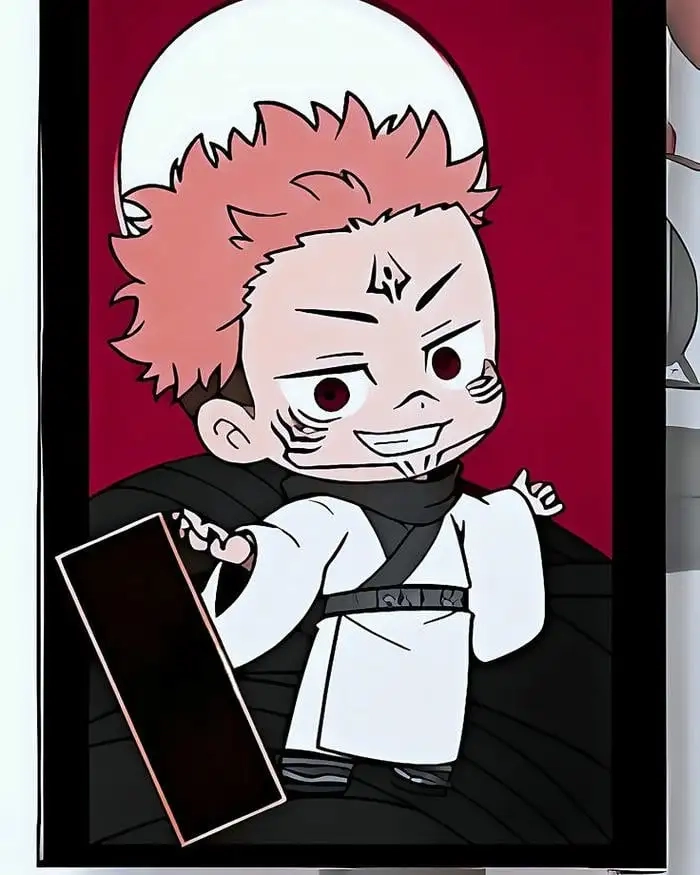 Hướng dẫn how to draw Sukuna chibi chi tiết