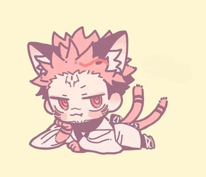 Sukuna chibi art phong cách sáng tạo bắt mắt