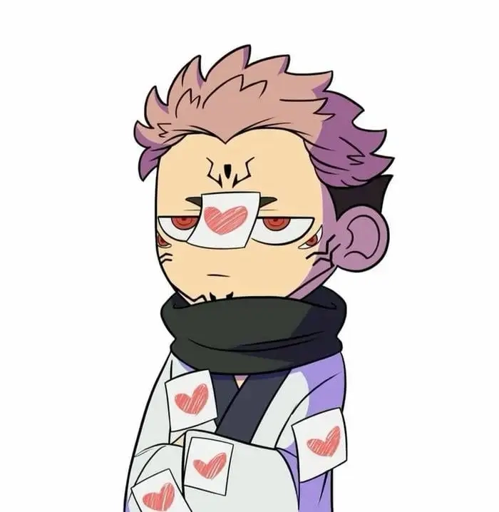 Sukuna chibi drawing easy dành cho người mới