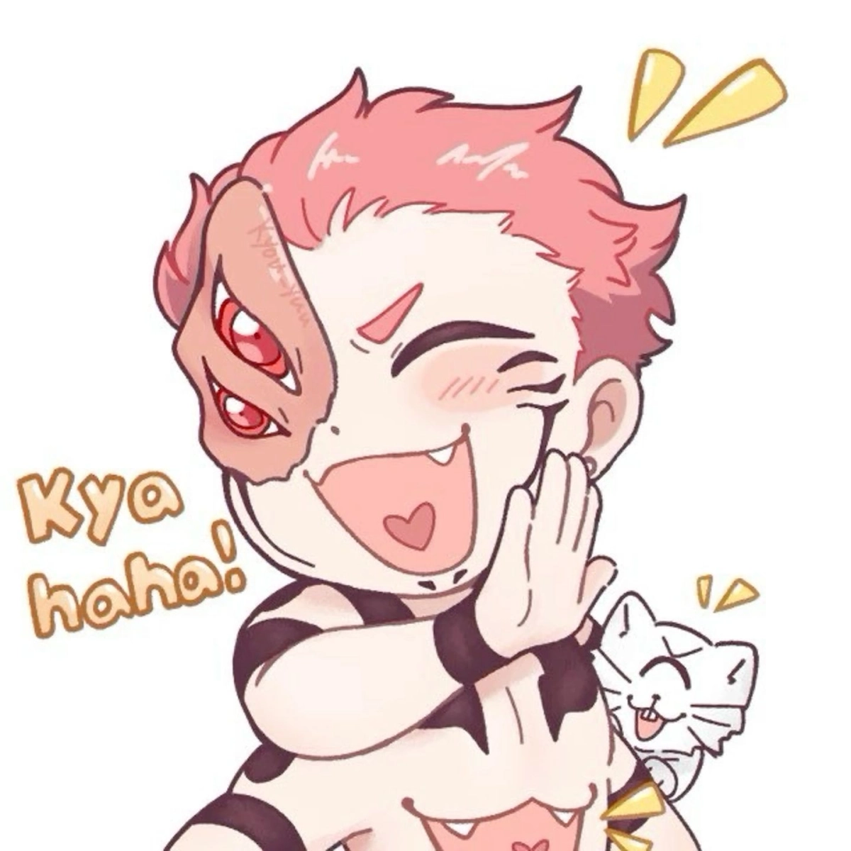 Hình Sukuna chibi cute thu hút nhiều fan