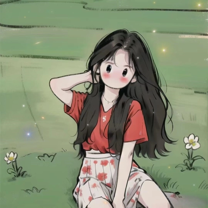 Avatar anime nữ dễ thương như viên kẹo ngọt