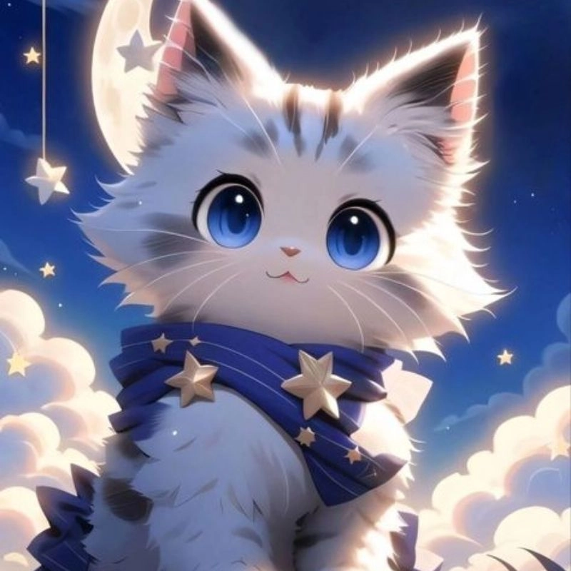 Ảnh mèo để avatar dễ thương từng góc độ