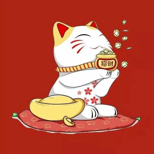 Mèo thần tài vẫy tay mini nhỏ gọn xinh