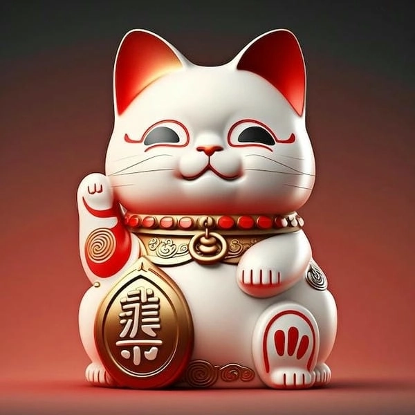 Mèo thần tài bắp tay được yêu thích rộng rãi