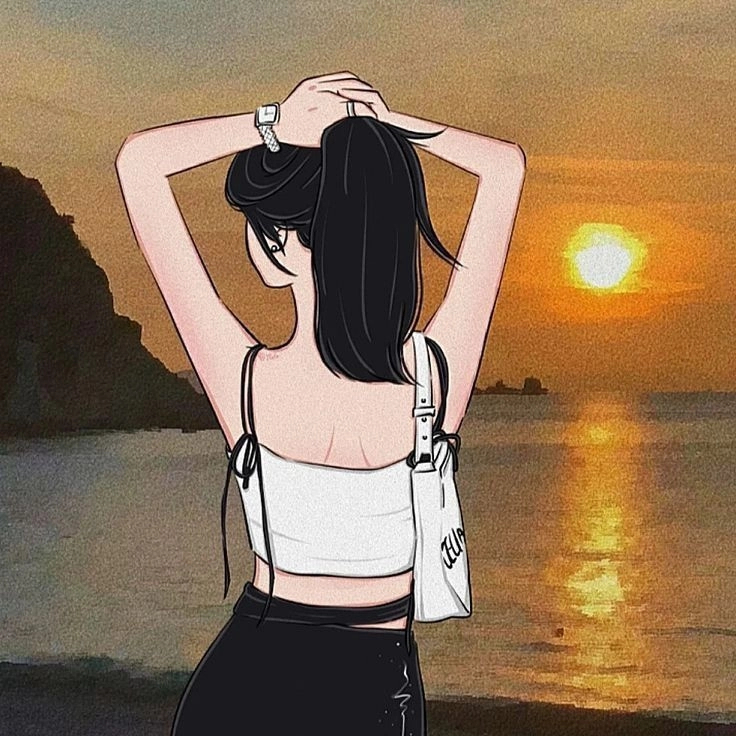 Avatar anime nữ cute mang phong cách dễ thương