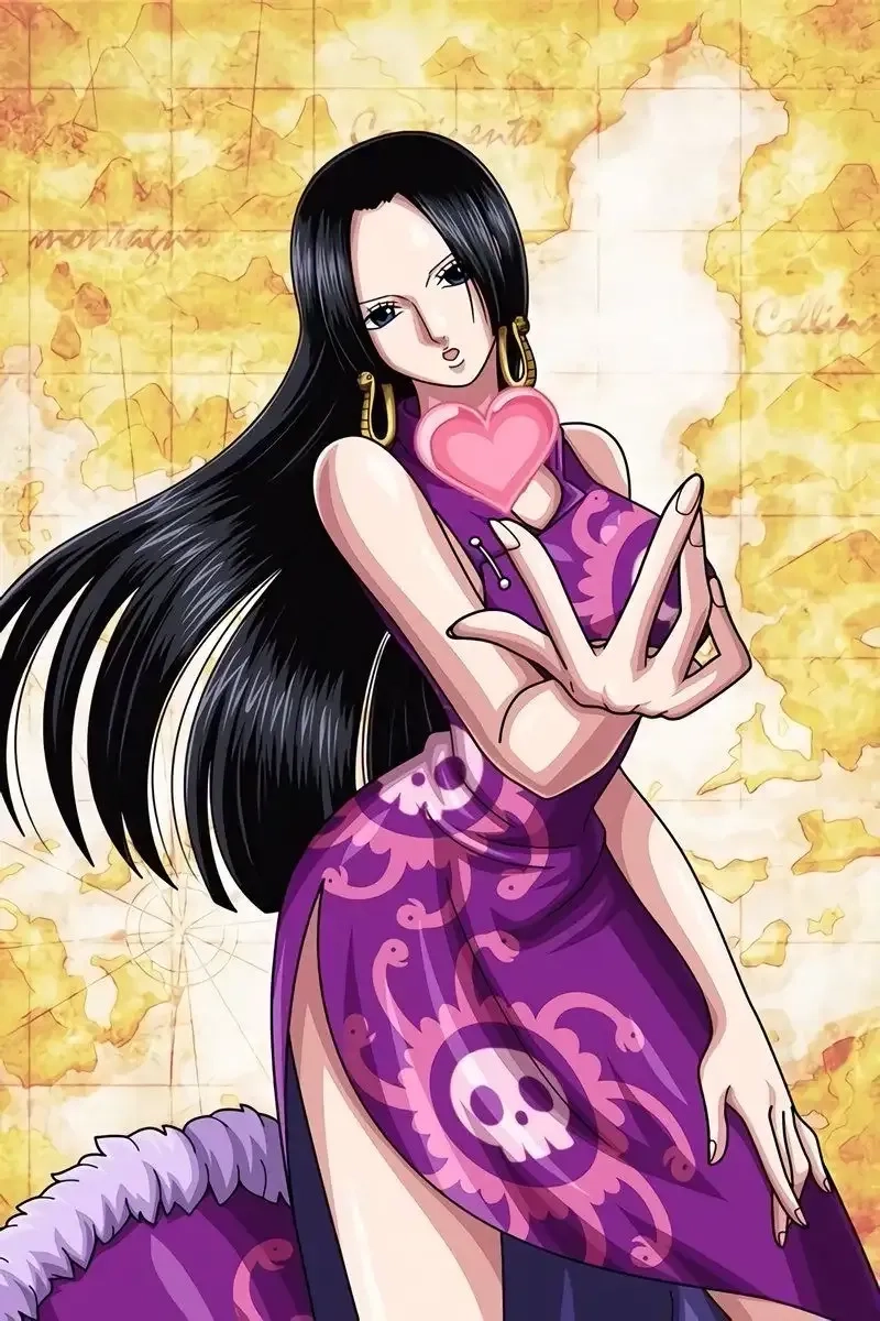 Wallpaper One Piece Boa Hancock rất được yêu thích để làm nền máy