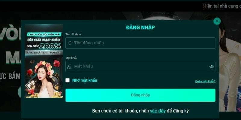  Giao diện đăng ký nhà cái Biendo88 đơn giản, thân thiện với người dùng.