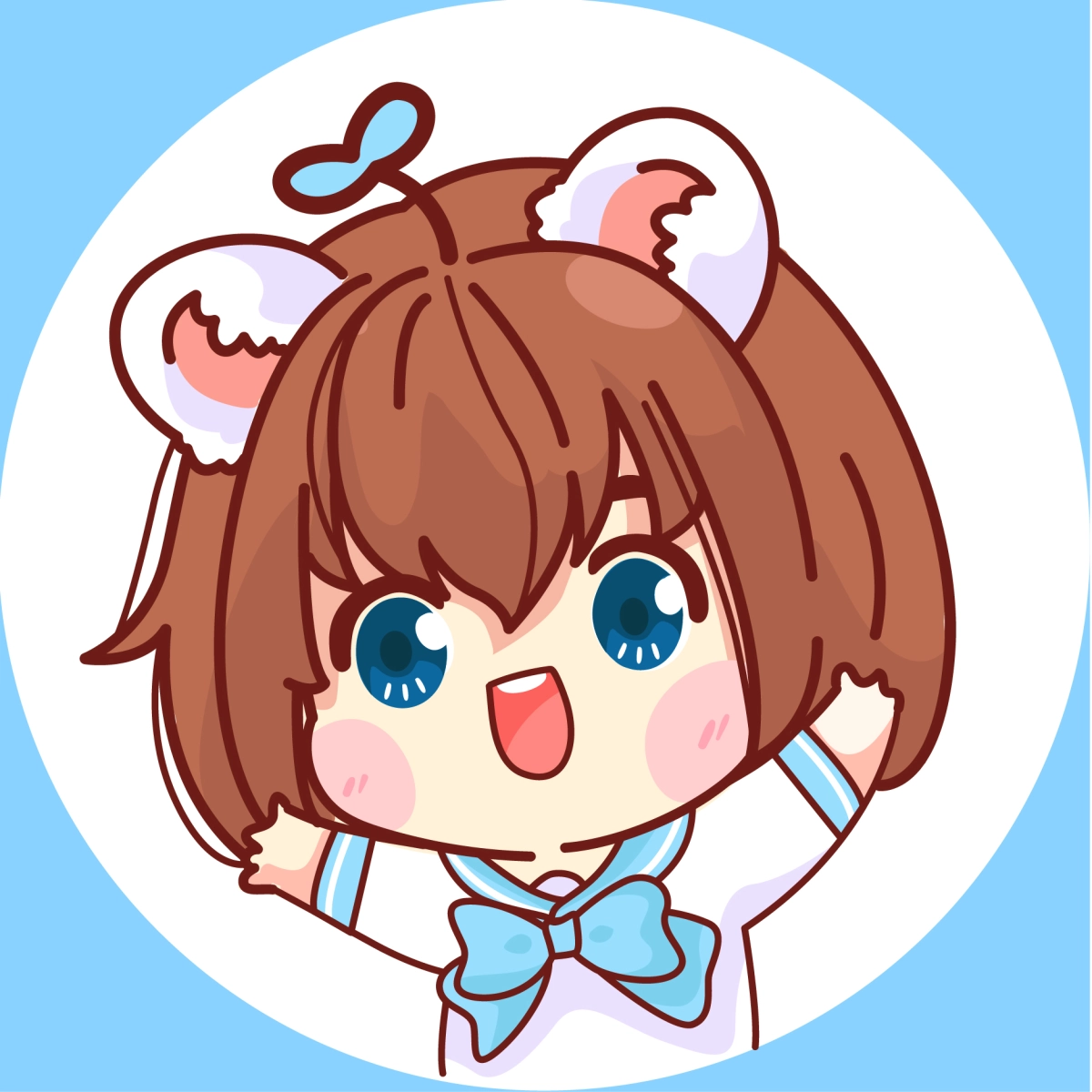 Mèo Simmy chibi dễ vẽ và cực dễ thương