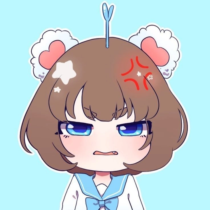 Hình mèo Simmy chibi mang màu sắc dễ thương