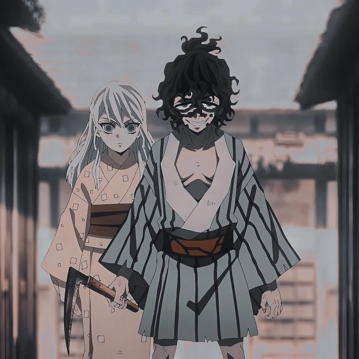 Daki and Gyutaro as Hashira giả tưởng sức mạnh Sát Quỷ