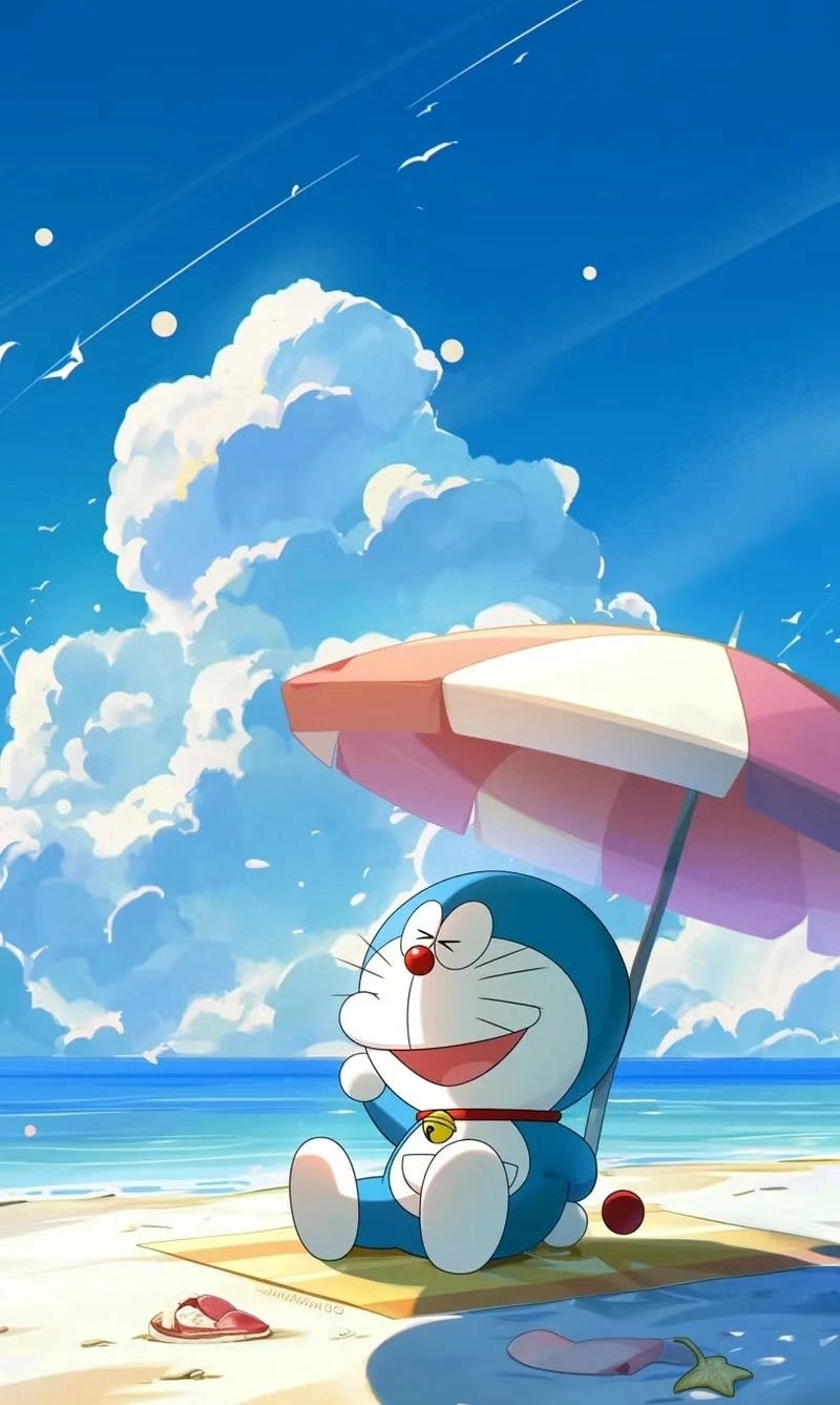 Hình nền Doremon cute cho điện thoại