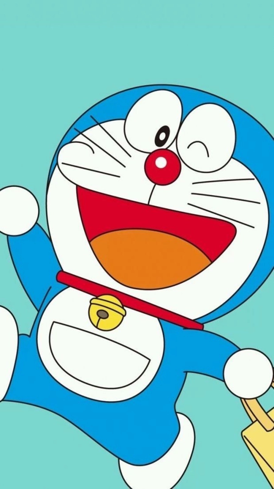 Hình nền Doremon cute chibi lấp lánh