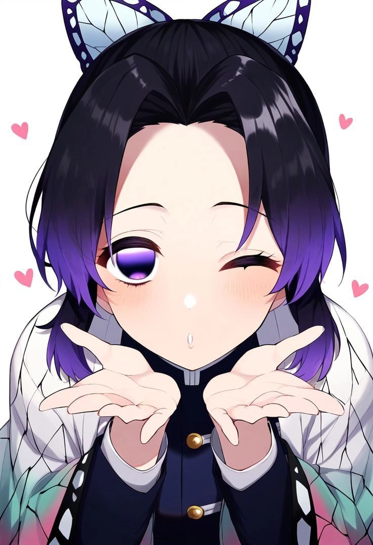 Shinobu fanart nghệ thuật tái hiện Trùng Trụ độc đáo