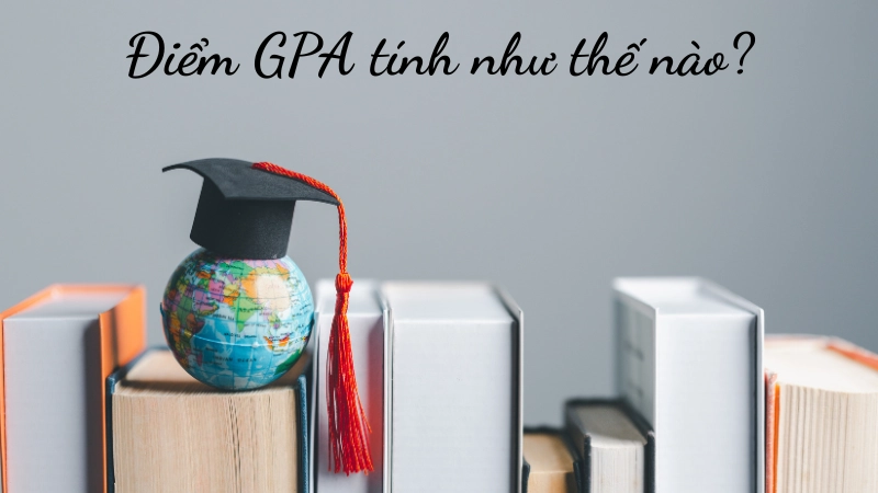 Chứng chỉ GPA xác nhận kết quả học tập với điểm trung bình cụ thể