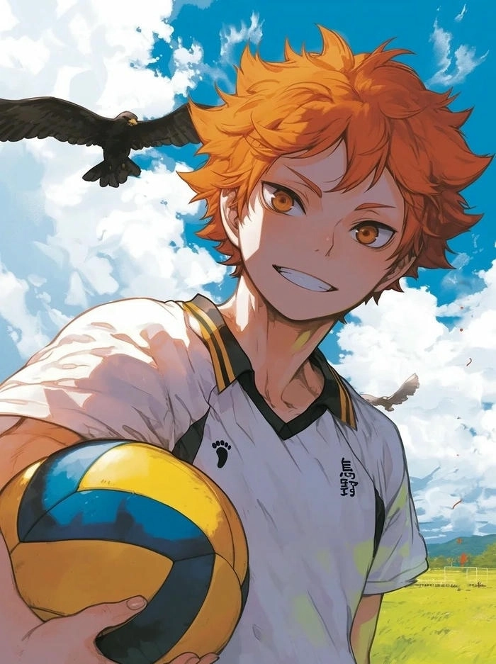 Anime Hinata Shouyou nụ cười tỏa sáng chinh phục tất cả
