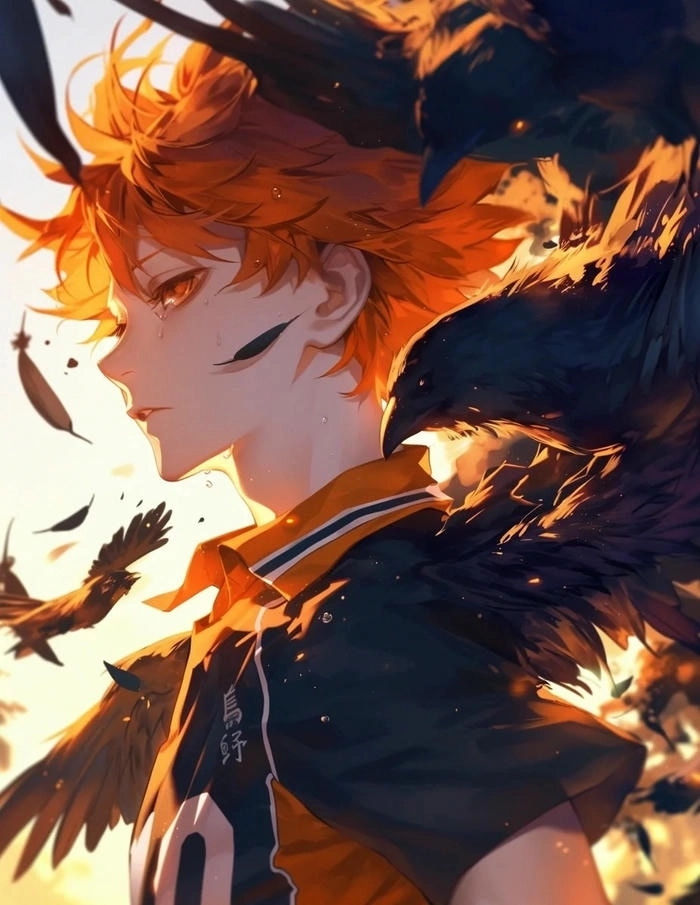 Hinata Shoyo kawaii vẻ đáng yêu làm tan chảy trái tim