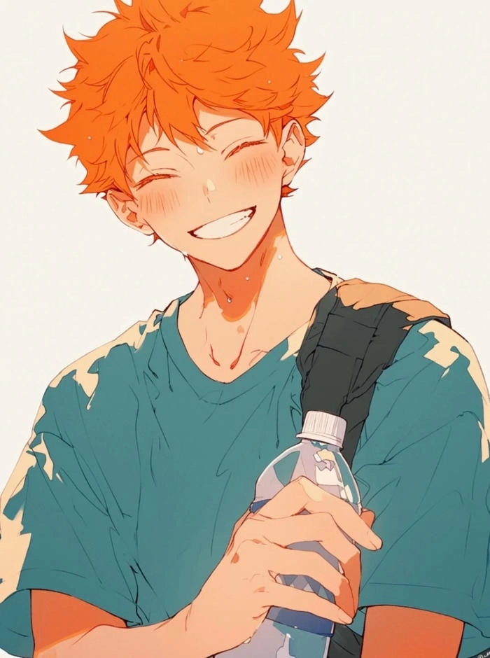 Hinata Shoyo smile nụ cười rạng rỡ thắp sáng Haikyuu