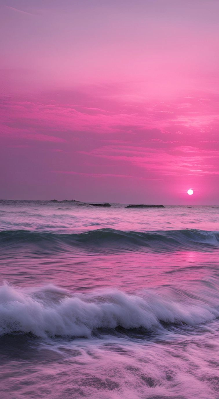 Hình nền xanh nước biển đẹp lung linh