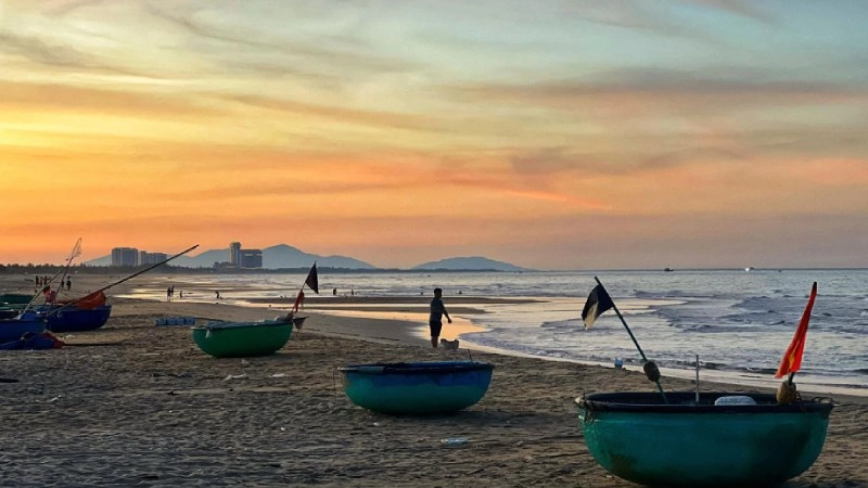 Hình nền biển thanh bình nhẹ nhàng