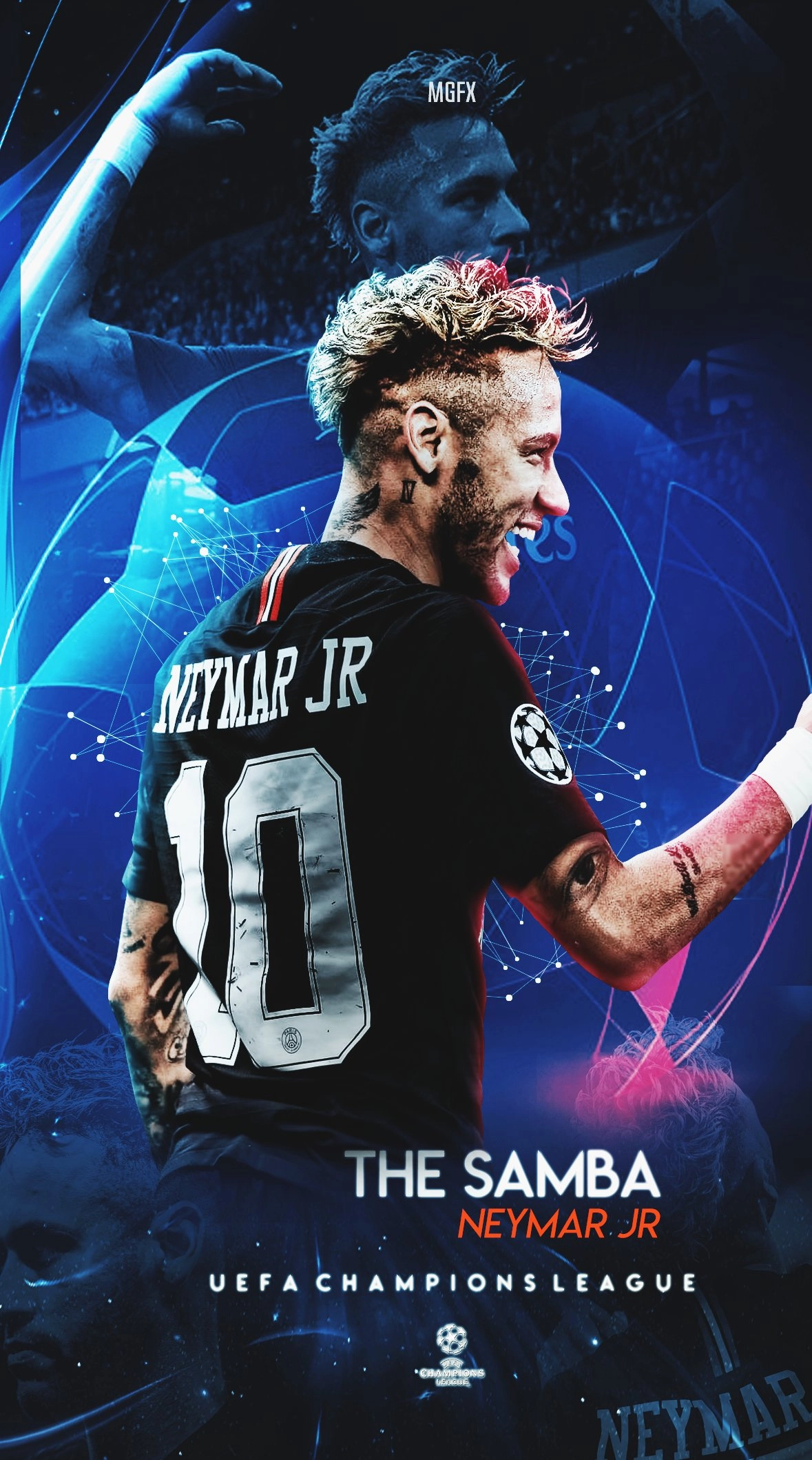 Hình nền Neymar 4K cho điện thoại sắc nét chân thực từng chi tiết