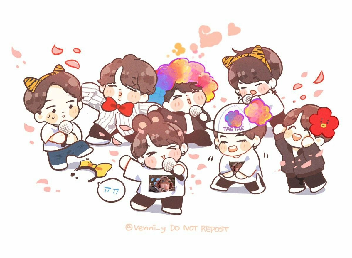 Hình nền anime chibi cute cực dễ thương